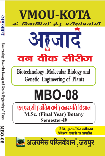 Bio-technology, Molecular Biology and Genetic Engineering of Plants  ( MBO-08)