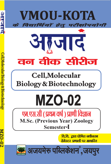 CELL, MOLECULAR BIOLOGY & BIOTECHNOLOGY (MZO - 02)
